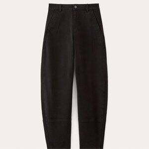 Everlane Utility Barrel Pant in Black - 12 TALL